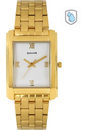 Sonata Men White Dial Watch NF7953YM01J