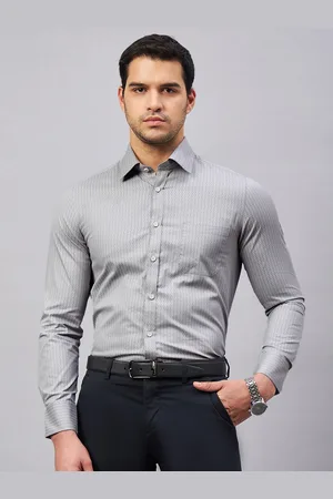 LOUIS STITCH Comfort Micro Ditsy Printed Cotton Formal Shirt