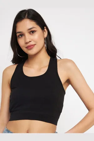 BRINN Styled Back Crop Top
