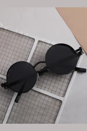 Royal Son Unisex Round Polarised & UV Protected Sunglasses CHI0084-C2
