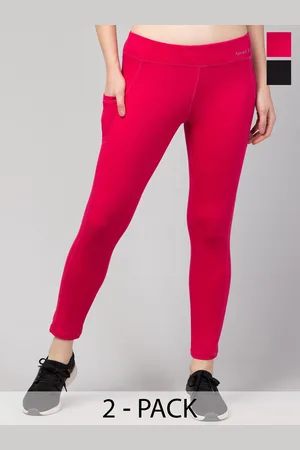 Apraa & Parma Clothing Pack Of 2 Cotton High Rise Tights