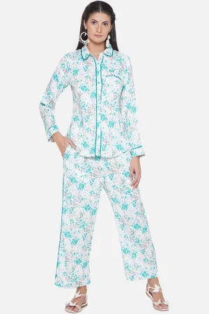 Kalini Floral Printed Shirt With Trousers