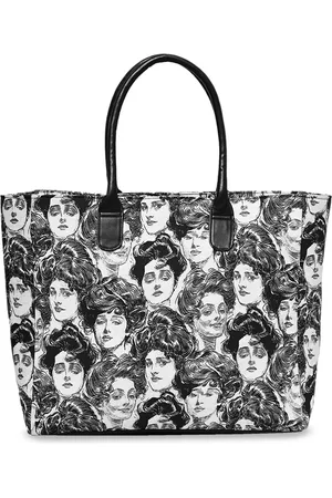 MARKQUES Graphic Printed Shopper Shoulder Bag