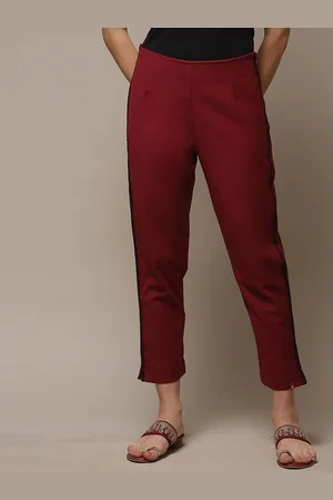 Biba Women Relaxed Slim Fit Trousers