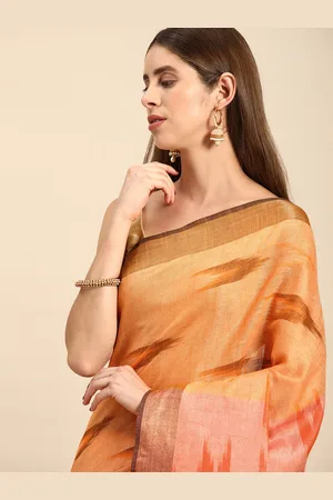 swatika Printed Pure Cotton Bhagalpuri Saree