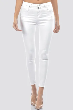 NUMERO UNO Women Solid Skinny Fit Sustainable Stretchable Jeans