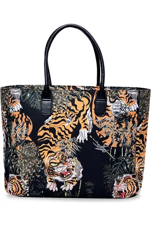 MARKQUES Graphic Printed Structured Shoulder Bag Up to 16 inch