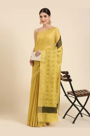 swatika Woven Design Bhagalpuri Saree