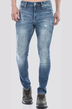 NUMERO UNO Men Solid Skinny Fit Sustainable Stretchable Jeans
