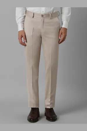 Louis Philippe Men Slim Fit Formal Trousers