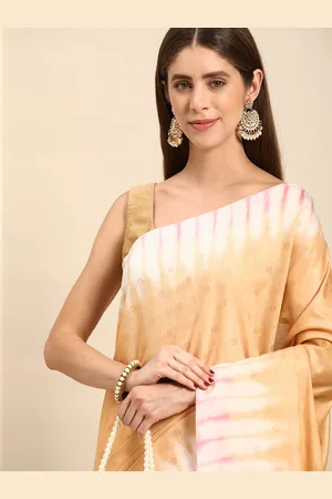swatika Ethnic Motifs Silk Blend Bhagalpuri Saree