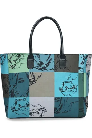 MARKQUES Graphic Printed Structured Shoulder Bag Up to 16 inch