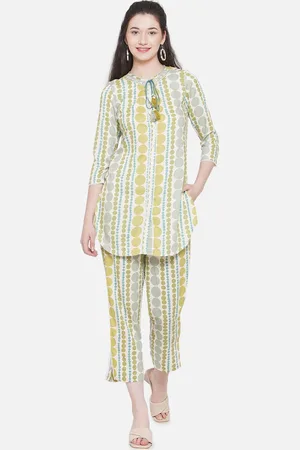 Kalini Abstract Printed Tunic & Trousers
