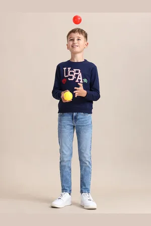 Ralph Lauren Boys Slim Fit Heavy Fade Stretchable Jeans