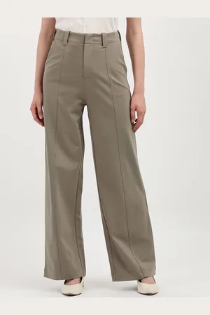 Calvin Klein Women Solid Loose Fit Trousers