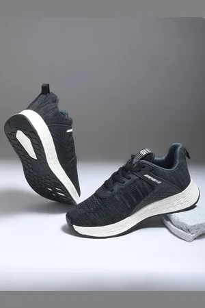 IMPAKTO Men Breathable Mesh Non-Marking Running Sports Shoes