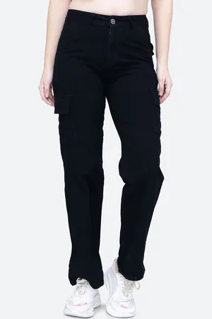 FCK-3 Women Hottie Straight Fit High-Rise Non Stretchable Jeans