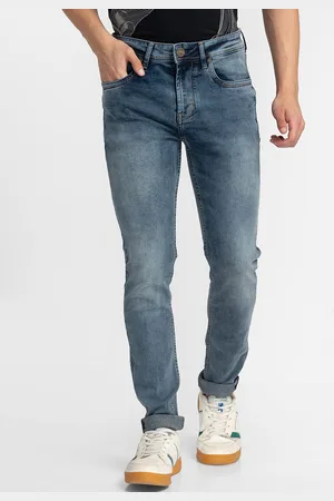 Being Human Men Skinny Fit Heavy Fade Jeans