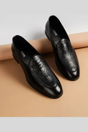 Lifestyle Men Textured Formal Loafers