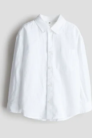 H&M Linen-Blend Shirt