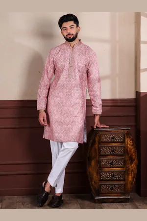Koshin Ethnic Motifs Printed Mandarin Collar Kurta