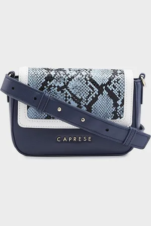 Caprese Animal Textured Structured Sling Bag