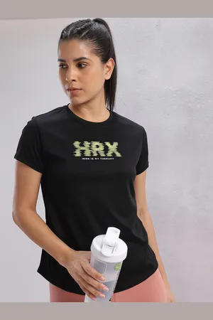 HRX Twin Collection Rapid-Dry Printed Training T-shirt