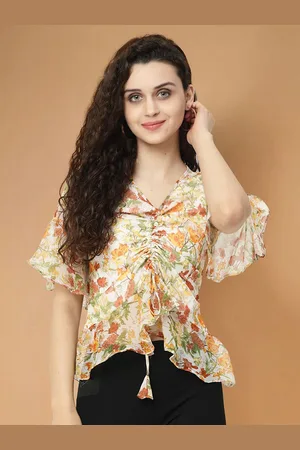Moda Rapido Floral Print Top