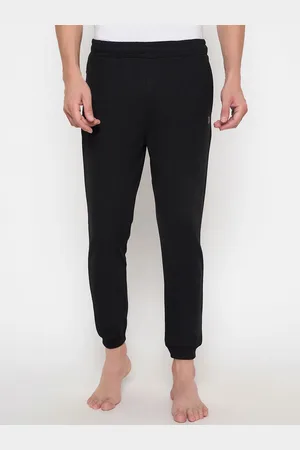 John Players Men Cotton Mid-Rise Joggers