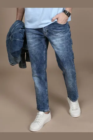 Roadster The Lifestyle Co Men Light Faded Jeans
