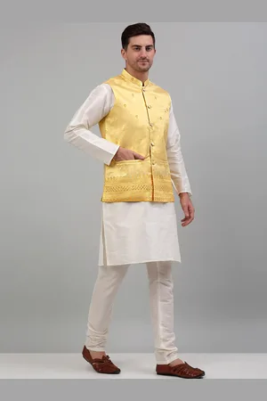 Jompers Regular Kurta with Churidar & Nehru Jacket
