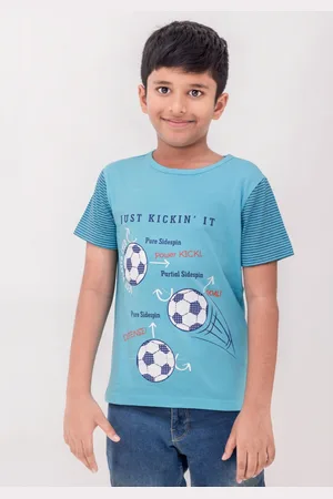 LAdore Kids Sports Printed Pure Cotton T-shirt