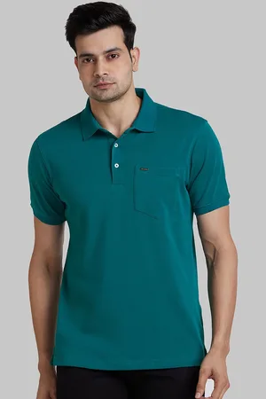 Park Avenue Slim Fit Polo Collar Cotton T-shirt