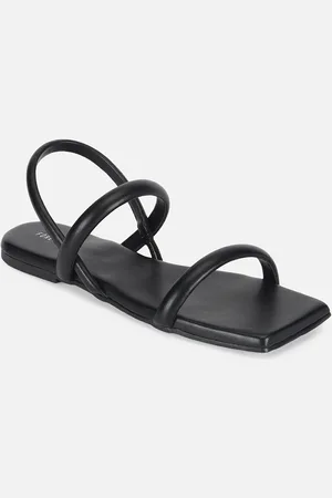 Forever 21 Double Straps Open Toe Flats