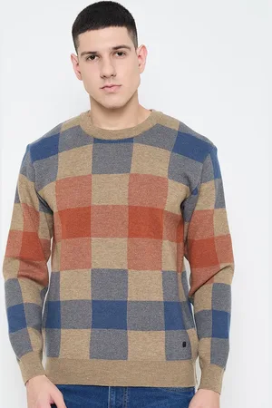 Duke Men Checked Pullover