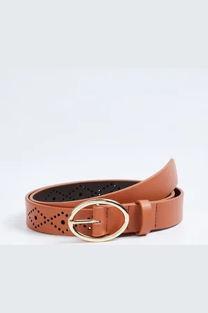 Max Collection Women Textured Tang Closure Casual Belt