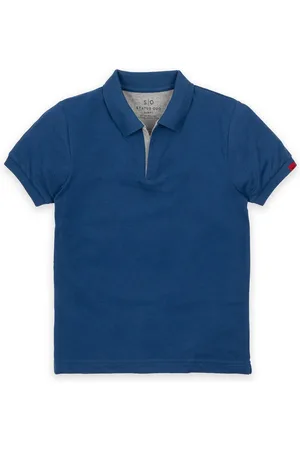 Status Quo Boys Polo Collar Cotton T-shirt