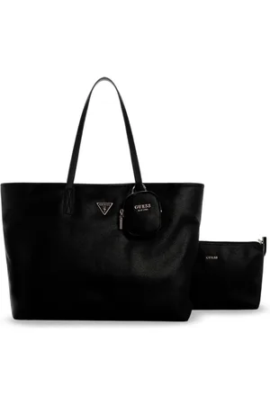 Guess PU Shopper Tote Bag with Tasselled