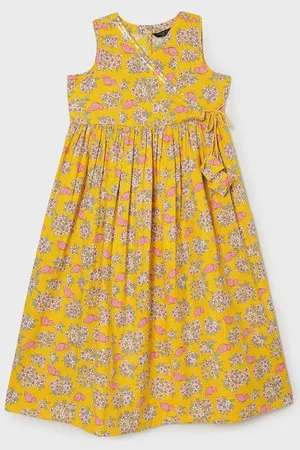 Lifestyle Girls Floral Printed Wrap Dress
