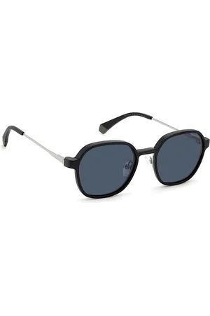 Polaroid Unisex Rectangle Sunglasses With UV Protected Lens