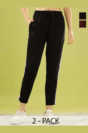 Dollar Missy Women Pack of 2 Mid Rise Track Pants