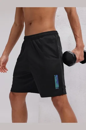 HRX Men Rapid Dry Printed Training Shorts