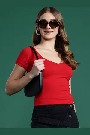 DressBerry Women Scoop Neck T-shirt