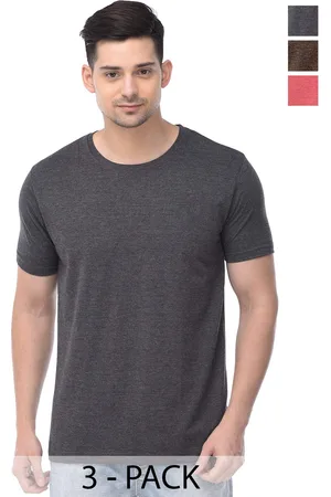 Color Capital Pack Of 3 Cotton T-shirt