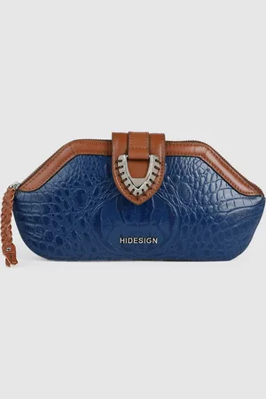 Hidesign Liya Textured Animal Print Purse Clutch