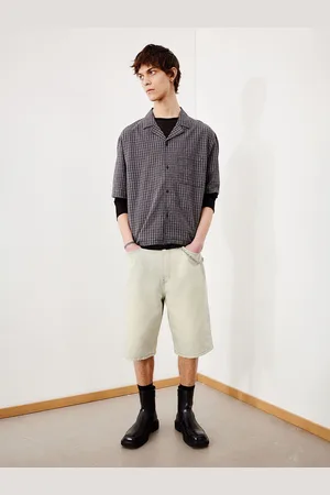 H&M Loose Fit Seersucker Resort Shirt