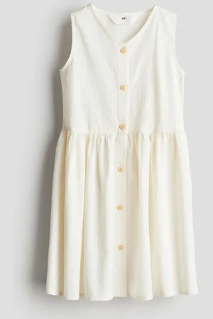 H&M Girl V-Neck Sleeveless Knee Length Dress