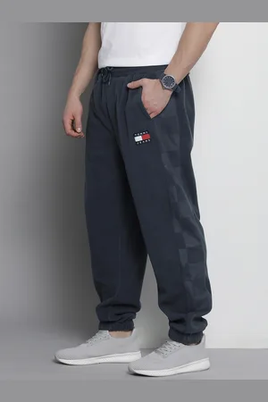Tommy Hilfiger Men Navy Blue Solid Joggers