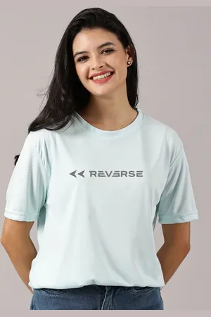 Rodzen Women Printed Drop-Shoulder Sleeves T-shirt