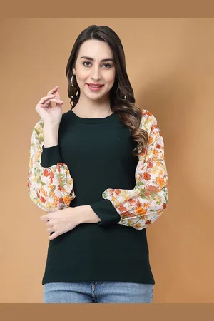 Moda Rapido Floral Print Top
